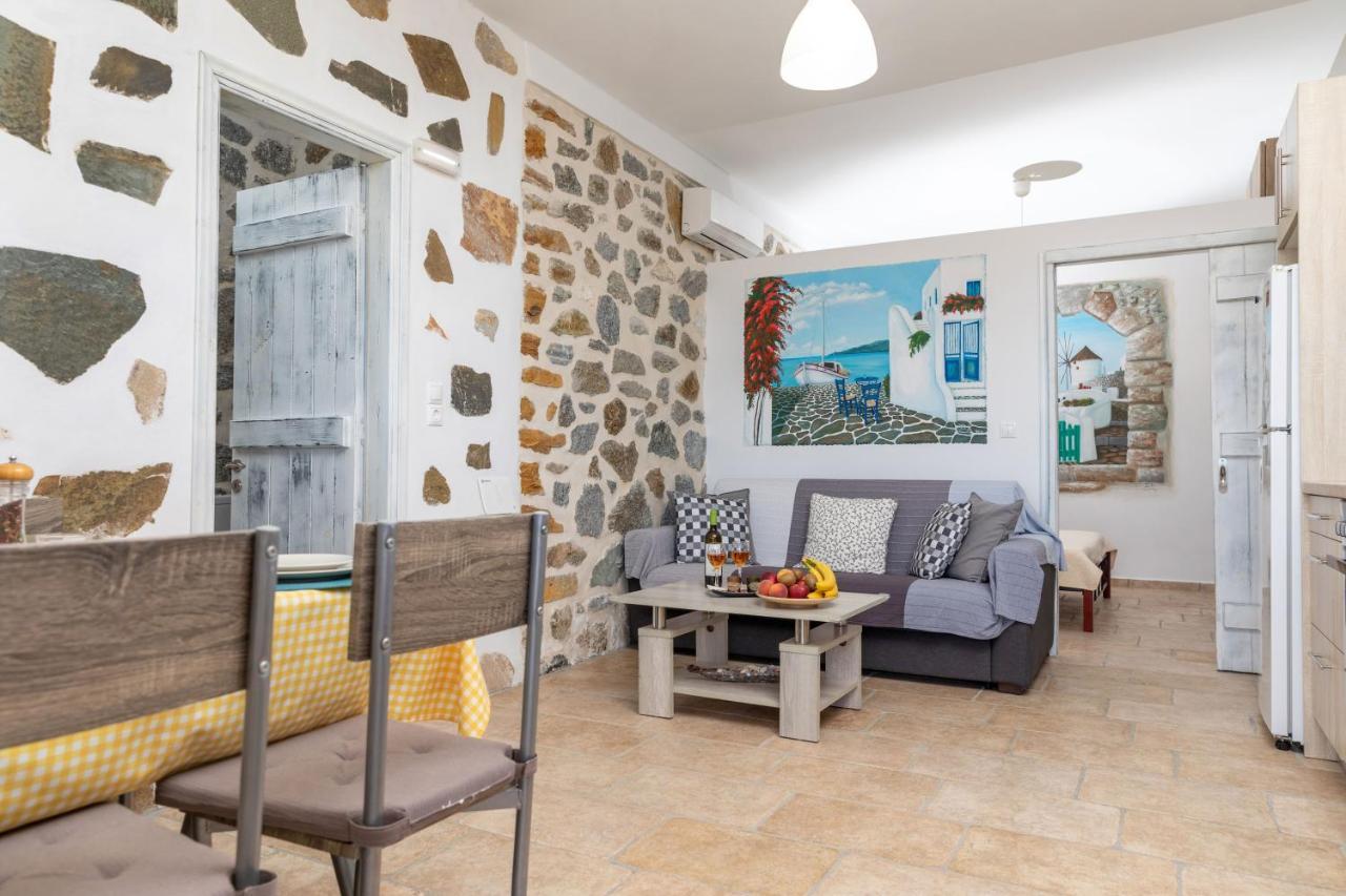 Villa The Stone House Naxos Glinado Naxos Esterno foto