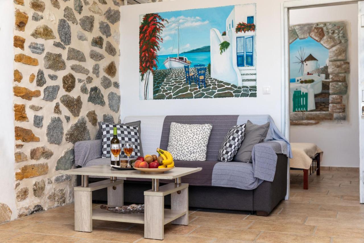 Villa The Stone House Naxos Glinado Naxos Esterno foto